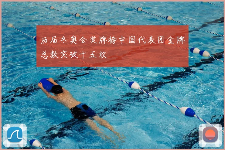 历届冬奥会奖牌榜中国代表团金牌总数突破十五枚